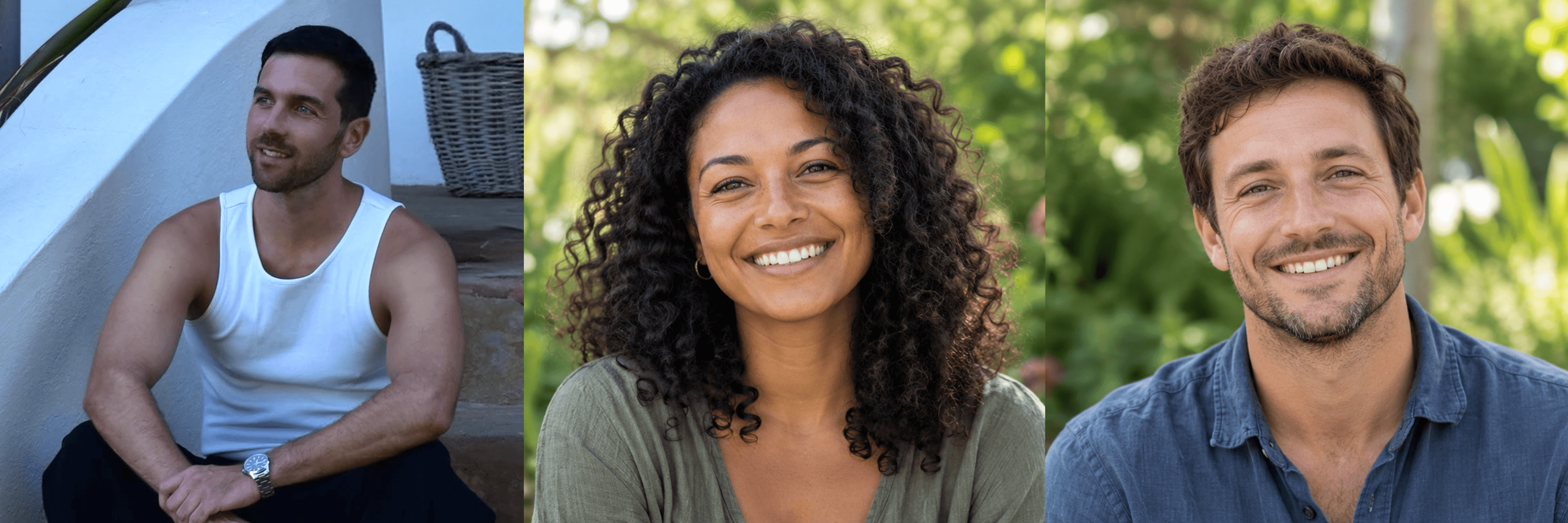 Fictional placeholder portrait for Andi